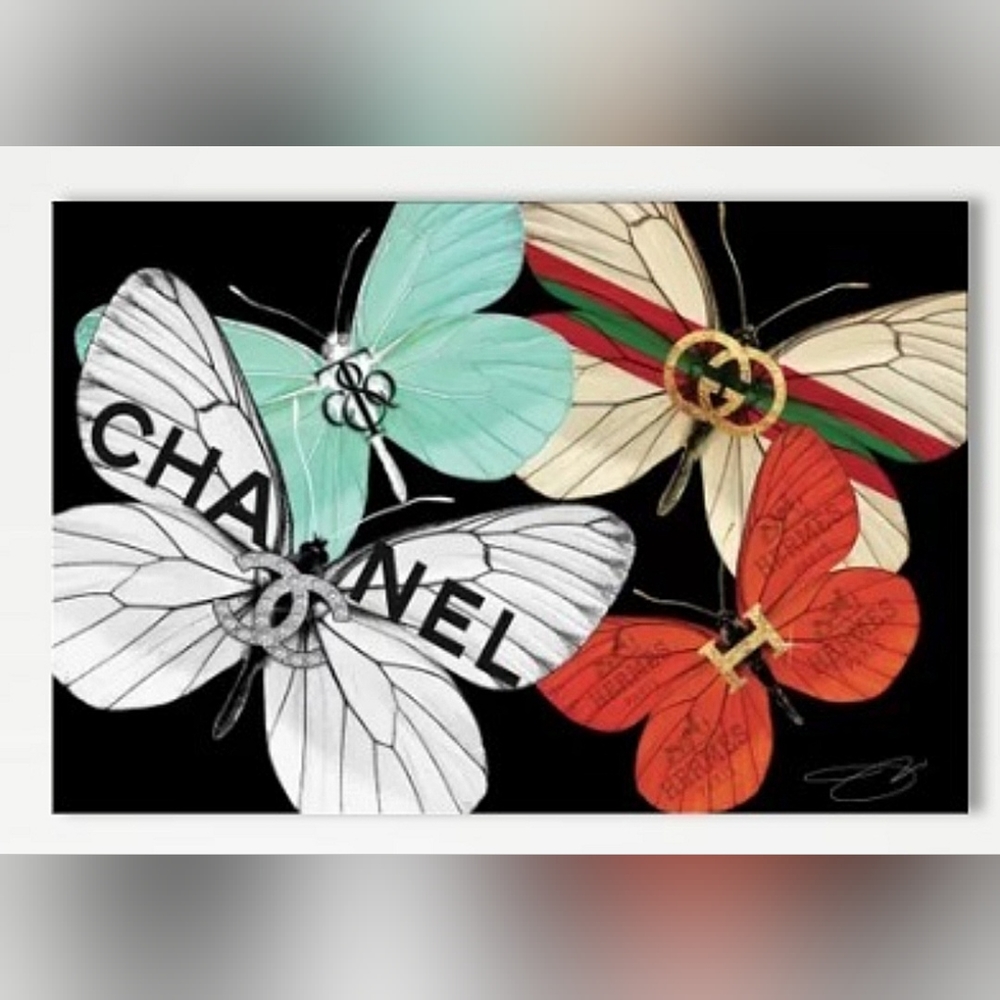 Chanel 11"×17" Wall Art